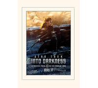 Pyramid International Star Trek (Into Darkness-Uhura Banner) -Mounted Print Memorabilia 30 x 40cm, Paper, Multicoloured, 30 x 40 x 1.3 cm