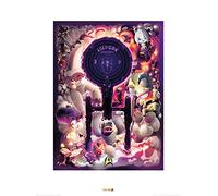 Pyramid International Star Trek (Negative Space) 50th Anniversary-Art Print 60 x 80cm, Paper, Multicoloured, 60 x 80 x 1.3 cm