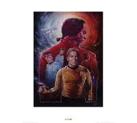 Pyramid International "Star Trek Space Seed 50th Anniversary Paper Art Print, Multi-Colour, 60 x 80 x 1.3 cm