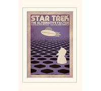 Pyramid International Star Trek (The Alternative Factor) -Mounted Print Memorabilia 30 x 40cm, Paper, Multicoloured, 30 x 40 x 1.3 cm