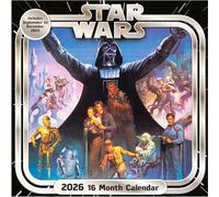 Star Wars 2026 Wall Calendar Wall Calendar multicolour Onesize
