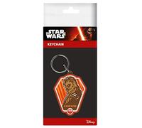 Star Wars Pyramid International Episode VII Chewie Rubber Keychain, Multi-Colour, 4.5 x 6 cm