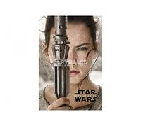 Pyramid International Star Wars Episode VII, Rey Teaser Maxi Poster, Wood, Multi-Colour, 61 x 91.5 cm