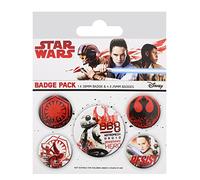 Pyramid International Star Wars The Last Jedi Resist Badge 10 x 12.5cm, Multi-Colour, 10 x 12.5 x 1.3 cm