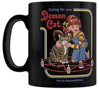Pyramid International Steven Rhodes (Demon Cat) Black Mug - 10Oz / 315Ml Ceramic Mug - One Size