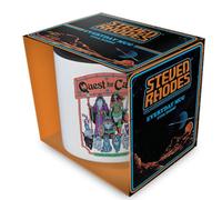 Pyramid International Steven Rhodes Mug - 'Quest for Cats Black Coloured Inner POD' Themed Ceramic Drinkware with Stylish Finish - 11oz / 315ml - One Size