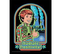 Pyramid International Steven Rhodes (Radiate Positivity) Collector Print - Collector Print Poster (Framed) - Wall Art for Fans - Official Merchandise - One Size
