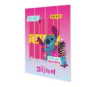 Pyramid International Stitch House Wood Stitch Plaque Multicoloured (59Cm X 40Cm)