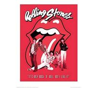 Pyramid International Stones (It's Only Rock n Roll) -Art Print 30 x 40cm, Paper, Multicoloured, 30 x 40 x 1.3 cm