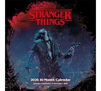 Pyramid International Stranger Things 2026 Square Wall Calendar 30cm x 30cm - Netflix Sci-Fi Artwork Planner