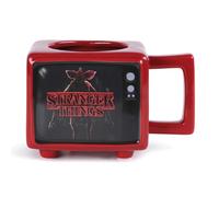 Pyramid International Stranger Things 3-D Shaped Heat Changing Mug in Retro TV Design - Official Merchandise