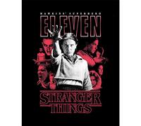 Pyramid International Stranger Things 5 (Eleven) Collector Print 30cm X 40cm Framed Collector Print, Official Licensed Netflix Wall Art Poster, Ready To Hang, One Size