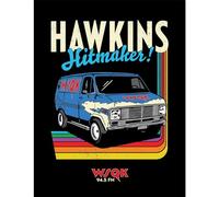 Pyramid International Stranger Things 5 (Hawkins Hitmakers) Collector Print 30cm X 40cm Framed Collector Print, Official Licensed Netflix Wall Art Poster, Ready To Hang, One Size