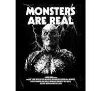 Pyramid International Stranger Things 5 (Monsters Are Real) Collector Print 30cm X 40cm Framed Collector Print, Official Licensed Netflix Wall Art Poster, Ready To Hang, One Size