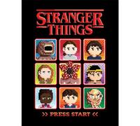 Pyramid International Stranger Things 5 (Press Start) Collector Print 30cm X 40cm Framed Collector Print, Official Licensed Netflix Wall Art Poster, Ready To Hang, One Size