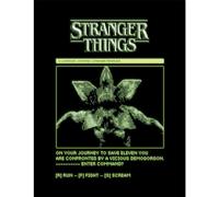 Pyramid International Stranger Things 5 (Run,Fight,Scream) Collector Print 30cm X 40cm Framed Collector Print, Official Licensed Netflix Wall Art Poster, Ready To Hang, One Size