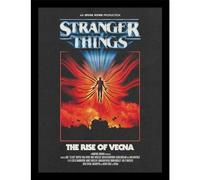 Pyramid International Stranger Things 5 (The Rise Of Vecna) Collector Print 30cm X 40cm Framed Collector Print, Official Licensed Netflix Wall Art Poster, Ready To Hang, One Size