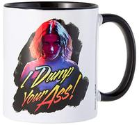 Pyramid International Stranger Things Black Ceramic Mug with I Dump Your Ass Retro Illustration in Presentation Box - Official Merchandise