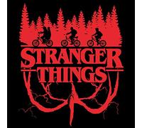 Pyramid International Stranger Things Canvas Print with Logo and Mind Hive 30cm x 40cm - Official Merchandise