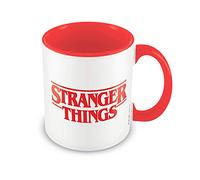 Pyramid International Stranger Things Ceramic Mug with Logo and Red Handle in Presentation Box - Official Merchandise