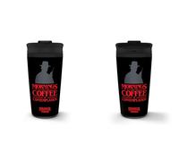 Stranger Things - Coffee & Contemplation - Official 450ml Reusable Travel Mug
