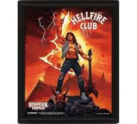 Pyramid International Stranger Things Hellfire Tribute 3D Effect Poster 20.5 x 25.5 cm