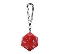 Pyramid International Stranger Things Keychain/Bag Charm with Carabiner 3D D20 Dice - Official Merchandise