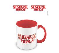 Pyramid International Stranger Things (Logo) Mug, 11oz/315ml Coloured Inner & Handle in White Pyramid International White