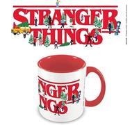 Pyramid International Stranger Things Mug (Christmas Logo Design) 11oz Coffee Mug in Presentation Stranger Things Gift Box - Official Stranger Things Merchandise, Red