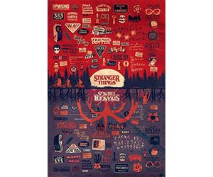 Pyramid International Stranger Things Poster, 61 x 91.5cm