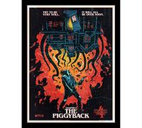 Pyramid International Stranger Things Poster (The Piggyback Design) 30cm x 40cm - Official Merchandise