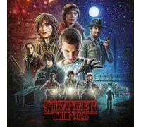 Pyramid International Stranger Things Square Canvas Print with Cast of SEASON 1 30cm x 30 cm - Official Merchandise