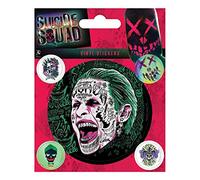Pyramid International "Suicide Squad (The Joker) Vinyl Stickers, Multi-Colour, 10 x 12.5 cm
