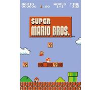 Pyramid International Super Mario Bros (World 1-1) Maxi Poster 60cm x 90cm, White