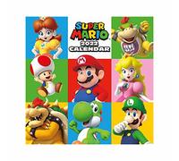 Super Mario Calendar 2022 - Month to a View Planner 30cm x 30cm - Official Merchandise