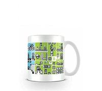 Pyramid International "Super Mario (Legacy) Official Boxed Ceramic Coffee/Tea Mug, Multi-Colour, 11 oz/315 ml