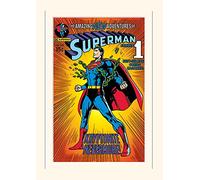 Pyramid International Superman Kryptonite Mounted Print Memorabilia, Multi-Colour, 30 x 40 x 1.3 cm