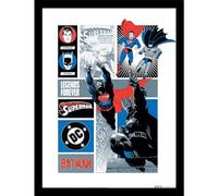 Pyramid International Superman Legends Forever Collector Print 40cm x 30cm, Official DC Licensed Wall Art, Classic Superhero Artwork for Fans