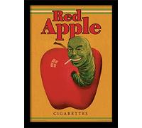 Pyramid International Pulp Fiction (Red Apple Cigarettes) 30x40 cm Framed Print