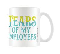 Pyramid International Tears Of My Employees Mug in Off-White Pyramid International Off-White