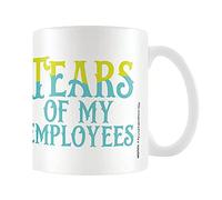 Pyramid International Tears of My Employees Mug (One Size) (White/Blue/Green)