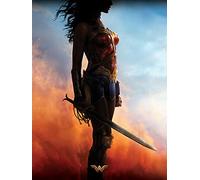 Pyramid International "Teaser Wonder Woman Canvas Print, Multi-Colour, 60 x 80 x 1.3 cm