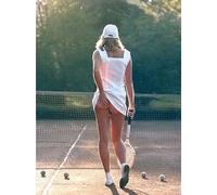 Pyramid International Tennis Girl Canvas Print, Multi-Colour, 60 x 80 cm