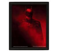 Pyramid International The Batman Canvas Print Lenticular Poster (Vengeance Design) 3D Holographic Poster 10 x 8 - Official Merchandise