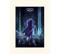 Pyramid International The Dark Knight (Joker City) -Mounted Print Memorabilia 30 x 40cm, Paper, Multicoloured, 30 x 40 x 1.3 cm