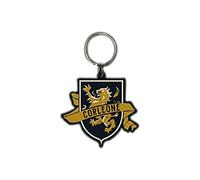 The Godfather Rubber Keyring, Zip Pull or Backpack Charm (Corleone Crest Design) - Official Merchandise