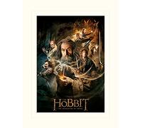 Pyramid International The Hobbit Dos One Sheet Mounted Print Memorabilia, Multi-Colour, 30 x 40 x 1.3 cm