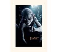 Pyramid International The Hobbit-Gollum Portrait-Mounted Print Memorabilia 30 x 40cm, Paper, Multicoloured, 30 x 40 x 1.3 cm