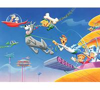 Pyramid International " The Jetsons Canvas Print, Multi-Colour, 60 x 80 x 1.3 cm
