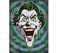 Pyramid International "The Joker Hahaha Canvas Print, Multi-Colour, 30 x 40 x 1.3 cm
